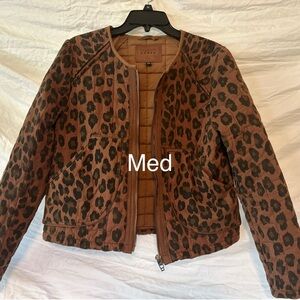 Blank NYC Brown and Black Puffer Jacket